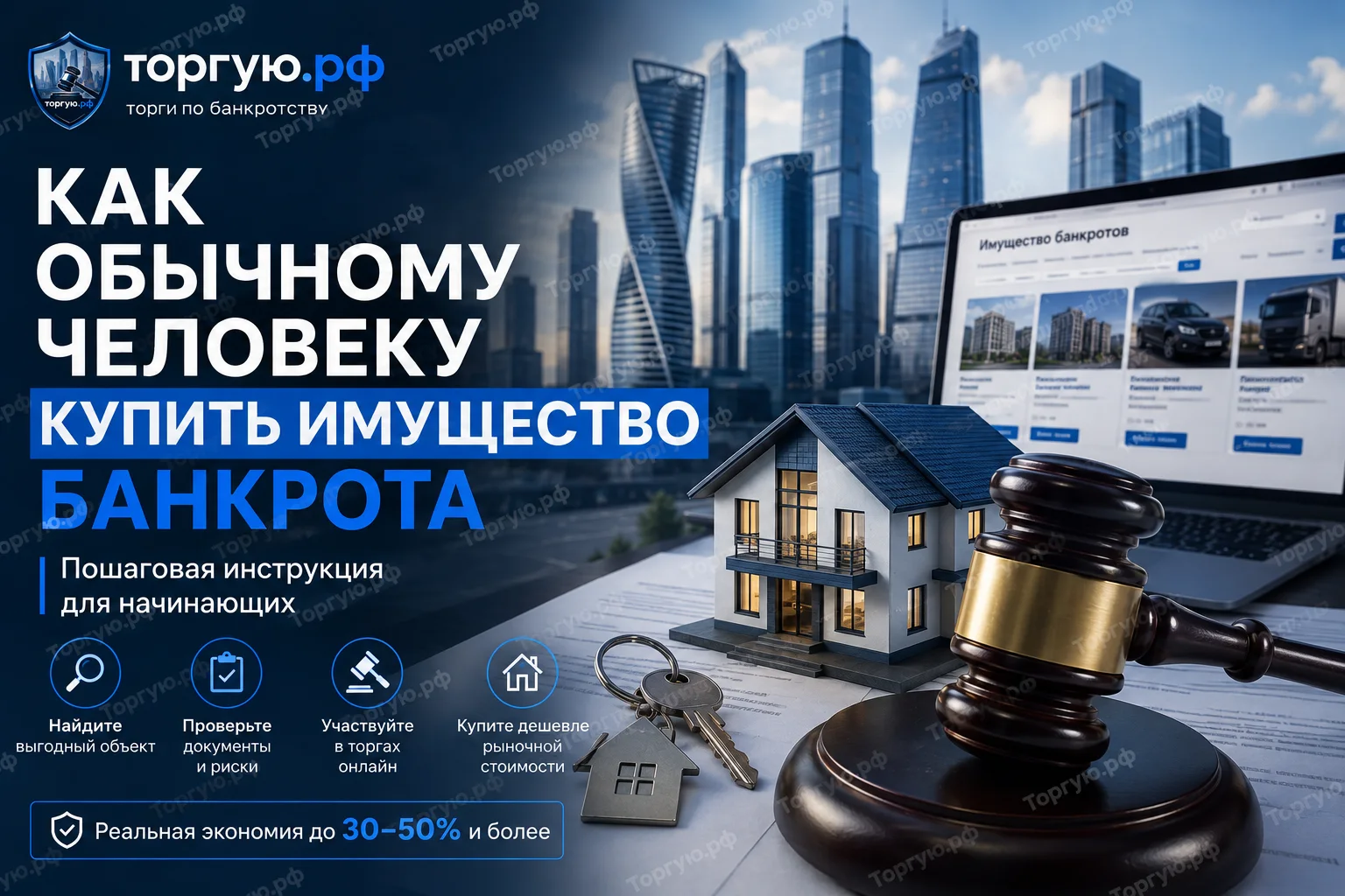 Как обычному человеку купить имущество банкрота