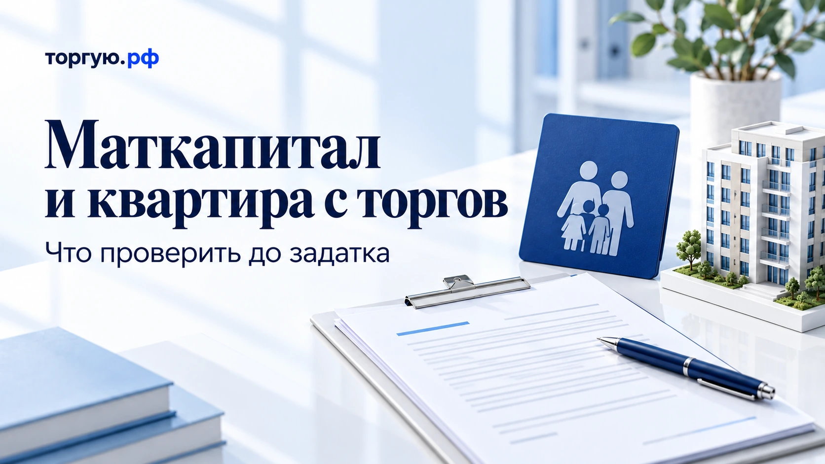 Маткапитал и квартира с торгов: семейный символ, документы и модель многоквартирного дома